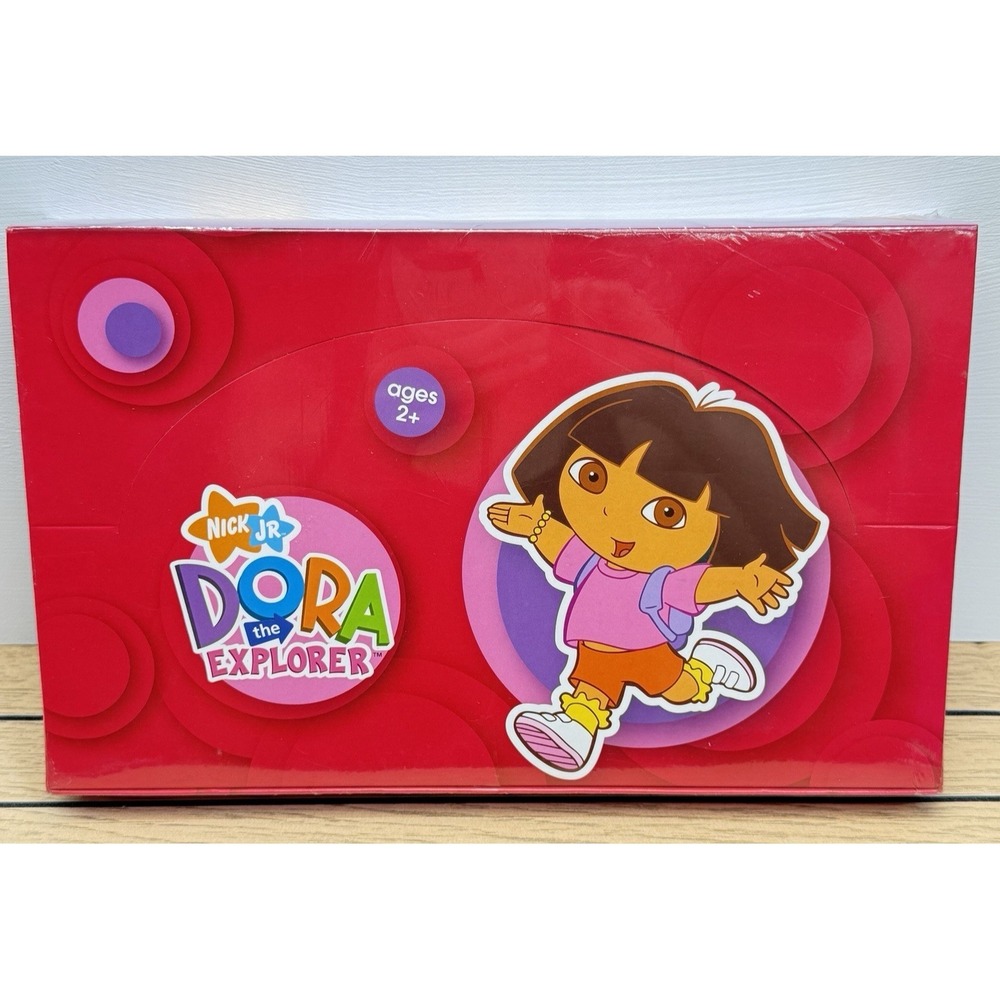 Nick Jr Dora the Explorer 60 Piece Self-Inking Stamp Set New Factory Sealed 2007